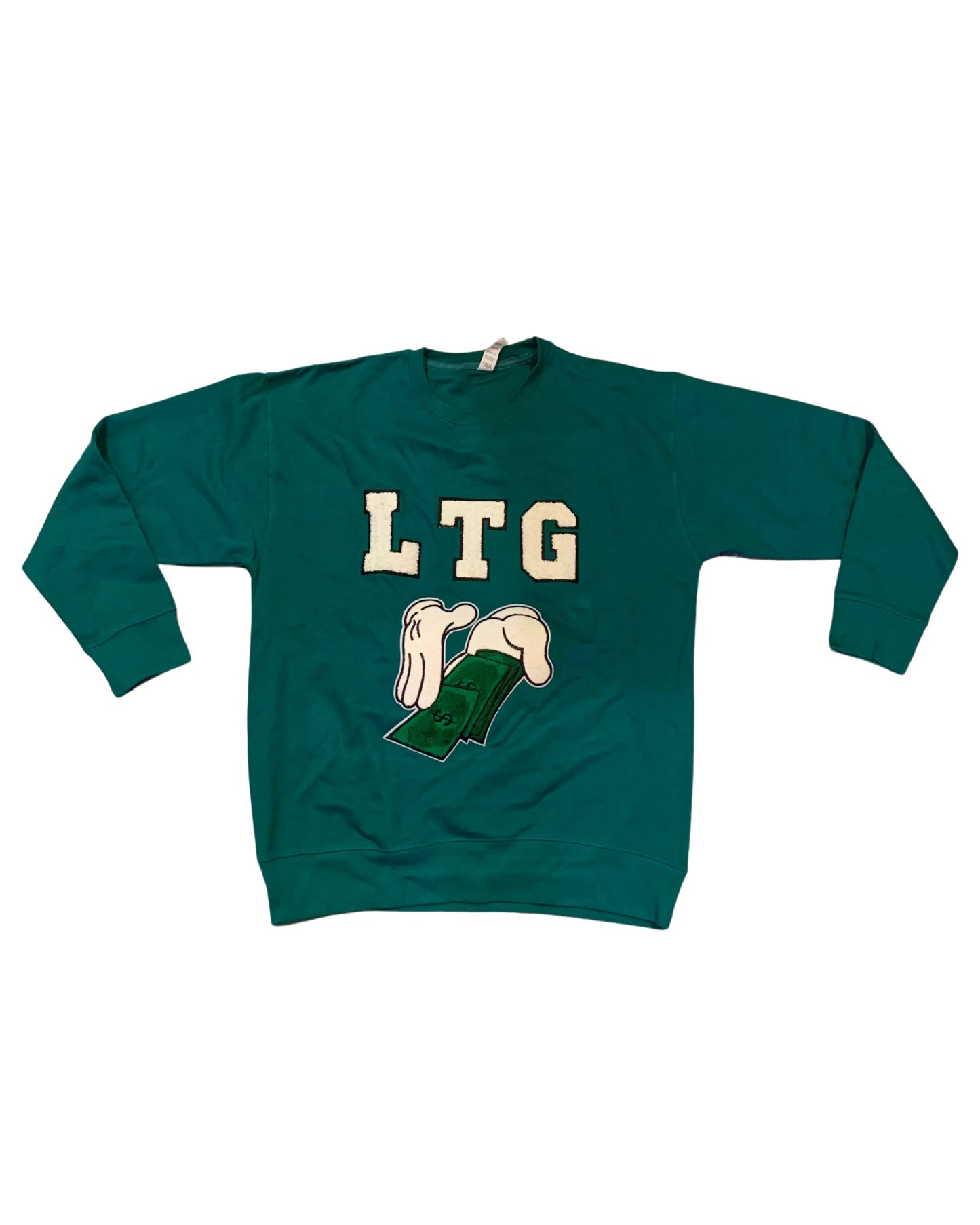 LTG Crew Neck Money Sweater Loveth3game Clothing