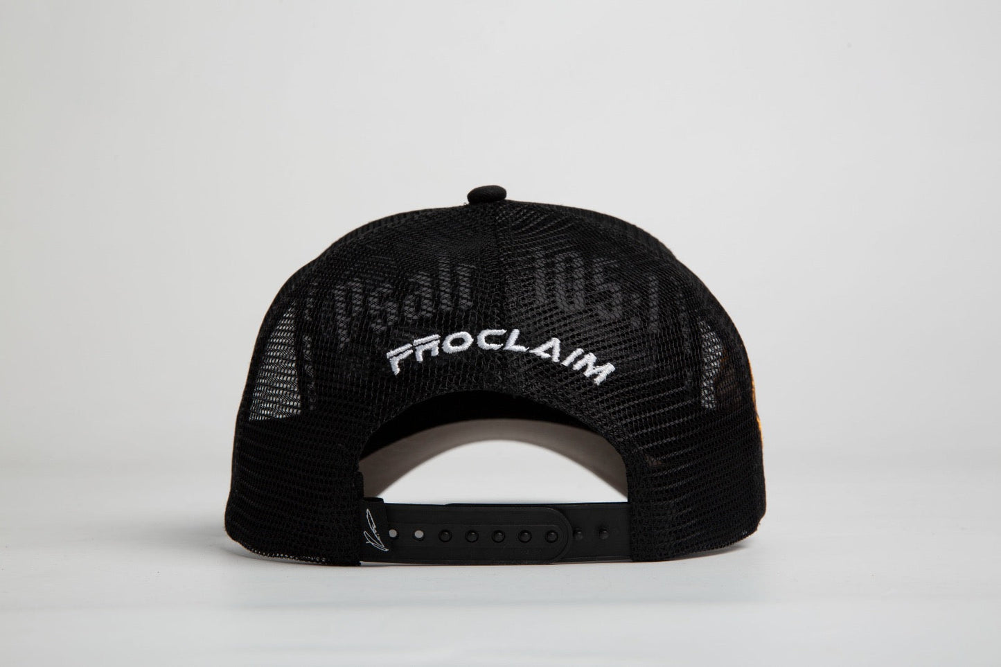 God’s Work- Signature Series Black Mesh Snap-back Proclaim Clothing.