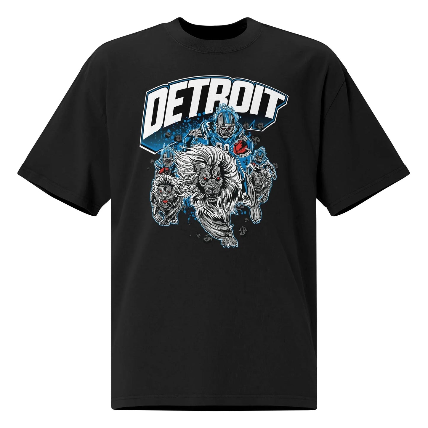 Detroit City "Staple" Black T-shirt Mercy Rule