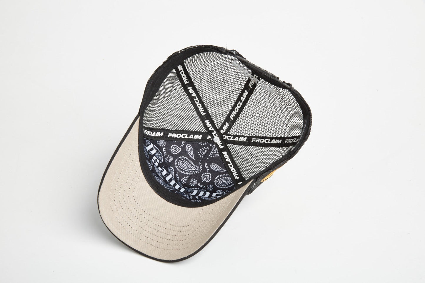 God’s Work- Signature Series Black Mesh Snap-back Proclaim Clothing.