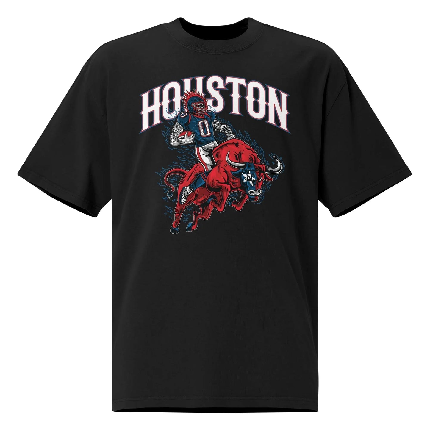 Houston City "Staple" Black T-Shirt Mercy Rule