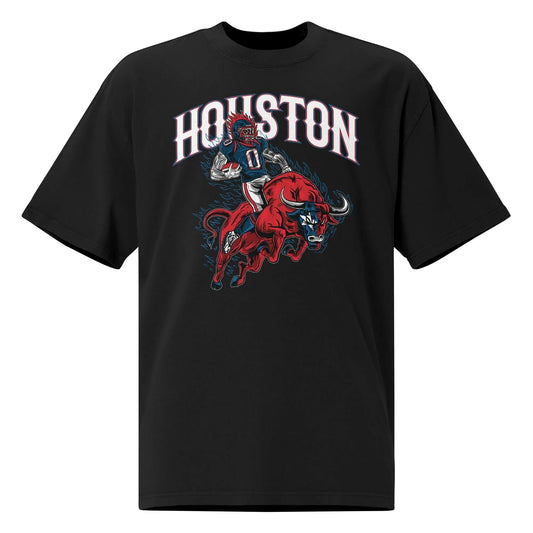 Houston City "Staple" Black T-Shirt Mercy Rule
