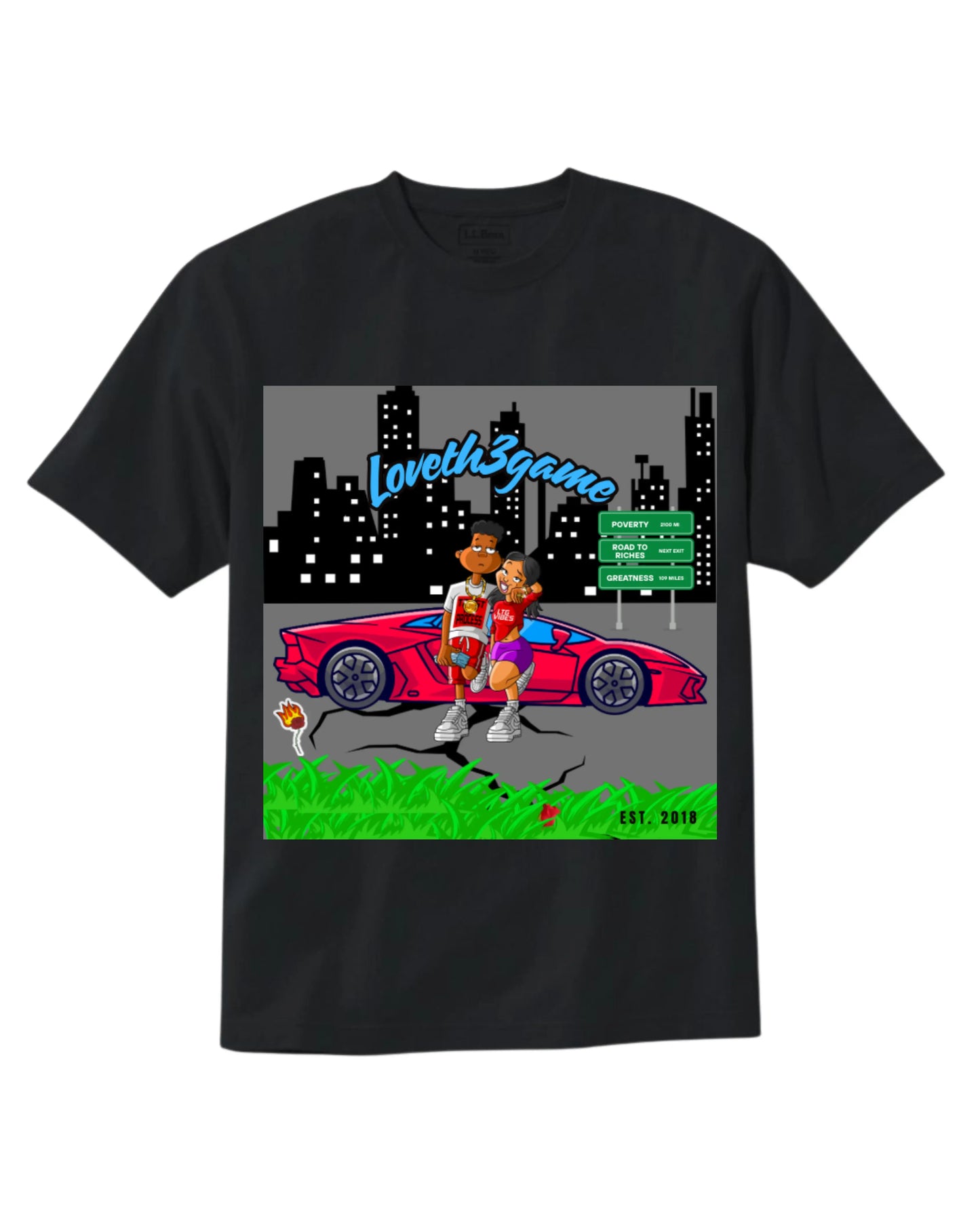 Gerald & Penny Theme T-shirt style 2 Loveth3game Clothing