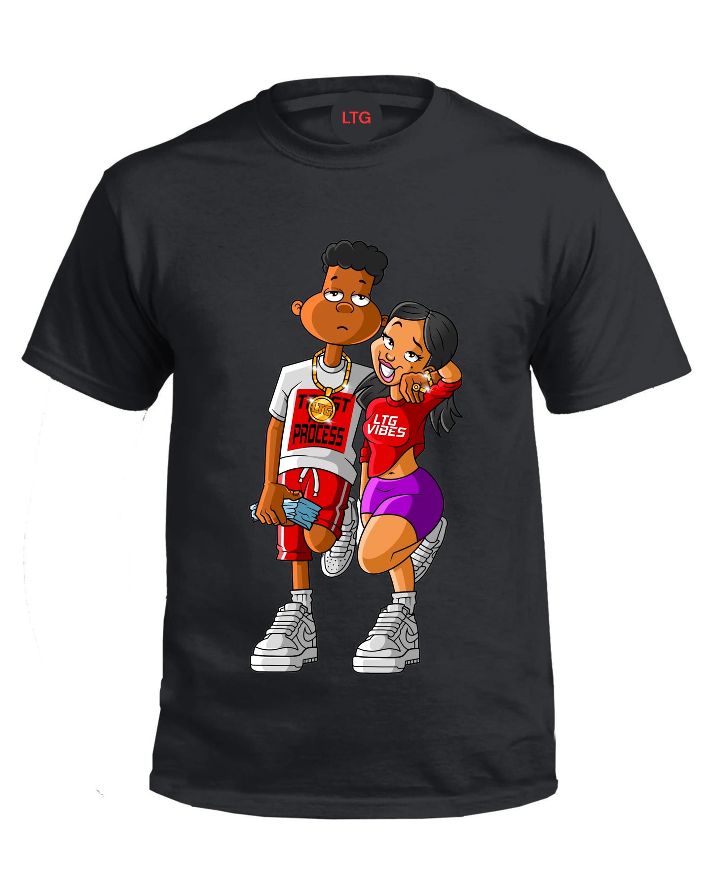 Gerald & Penny Theme T-shirt style 1 Loveth3game Clothing