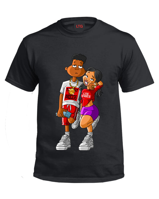 Gerald & Penny Theme T-shirt style 1 Loveth3game Clothing