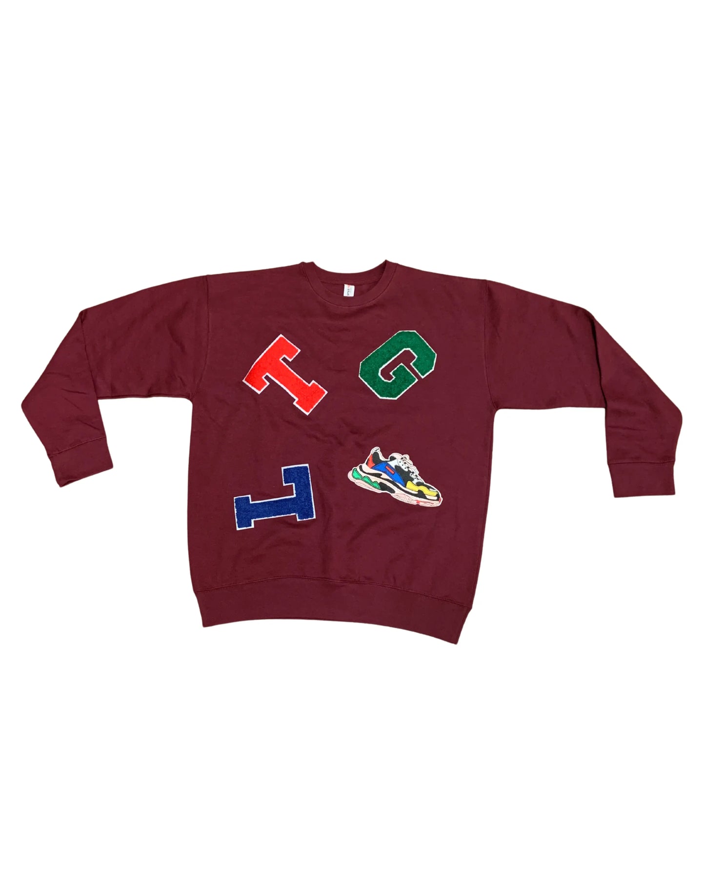“I Love Kicks” Crewneck Loveth3game Clothing