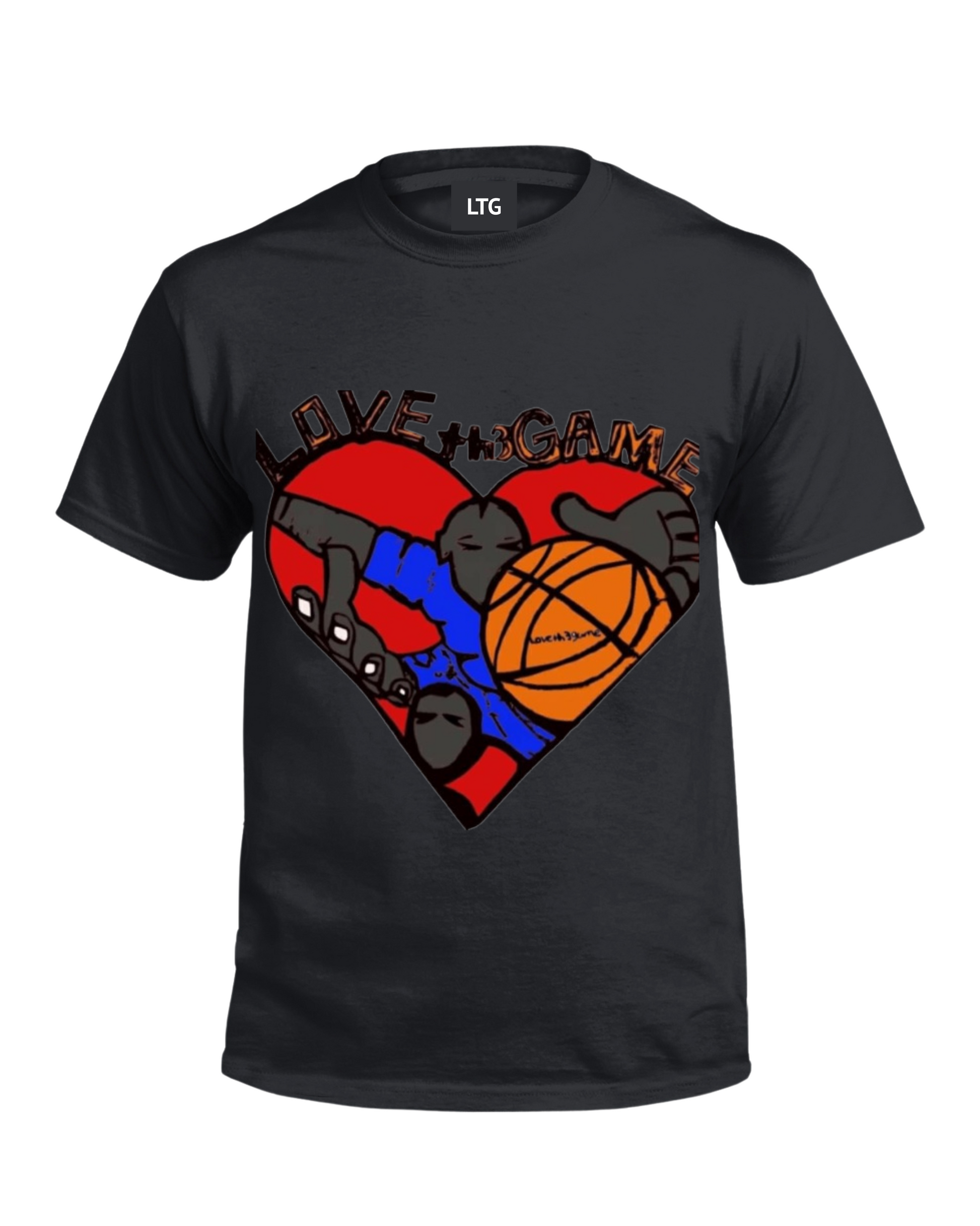 Hearted Logo T-shirt Loveth3game Clothing