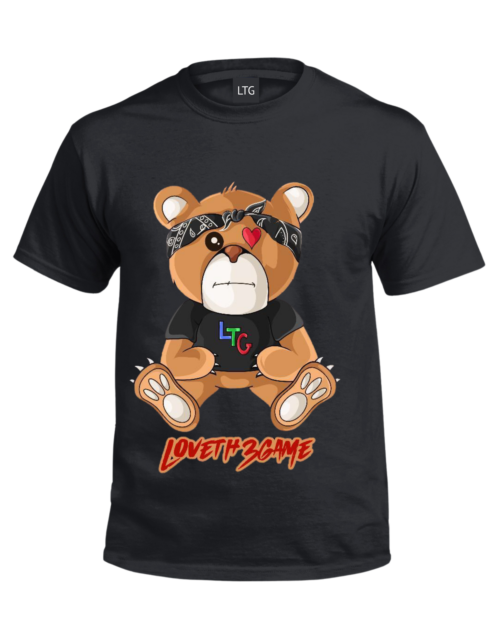 LTG Teddy Bear T-shirt Loveth3game Clothing