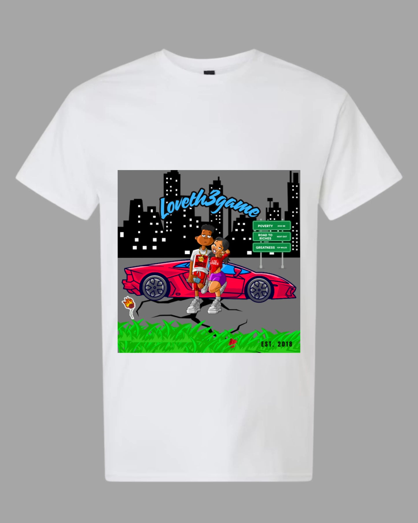 Gerald & Penny Theme T-shirt style 2 Loveth3game Clothing