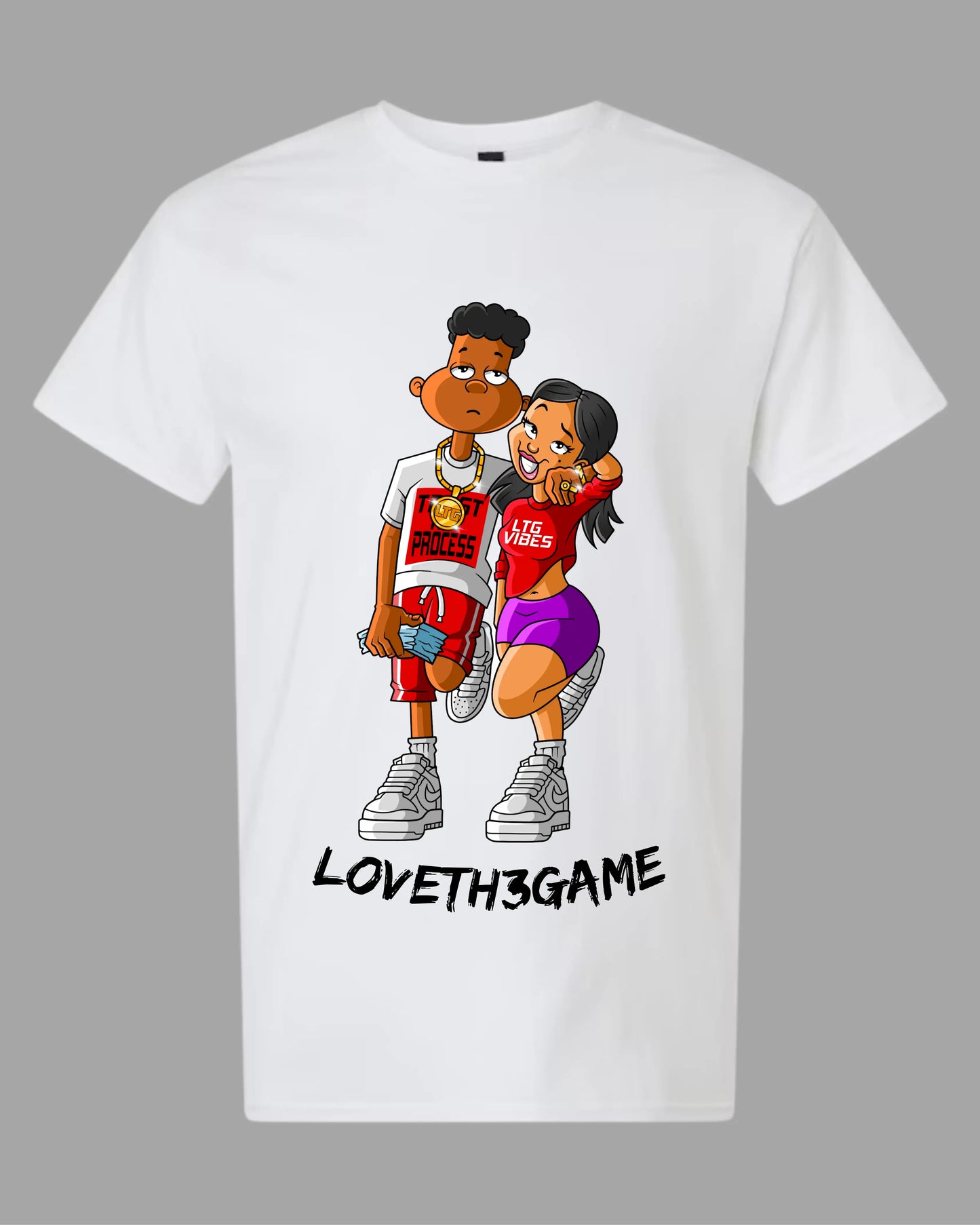 Gerald & Penny Theme T-shirt style 1 Loveth3game Clothing
