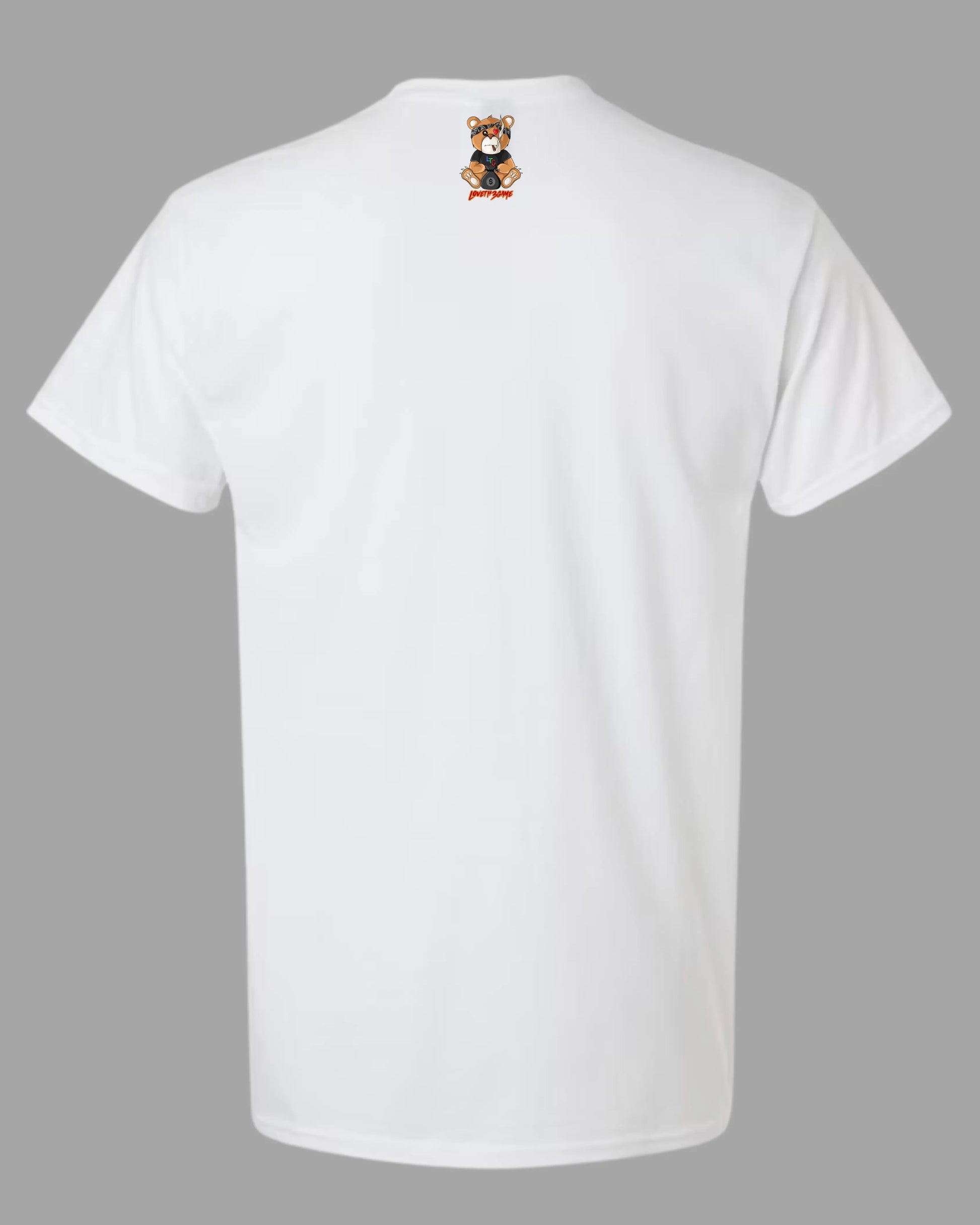 Smoking Bear Themed T-shirt Loveth3game Clothing