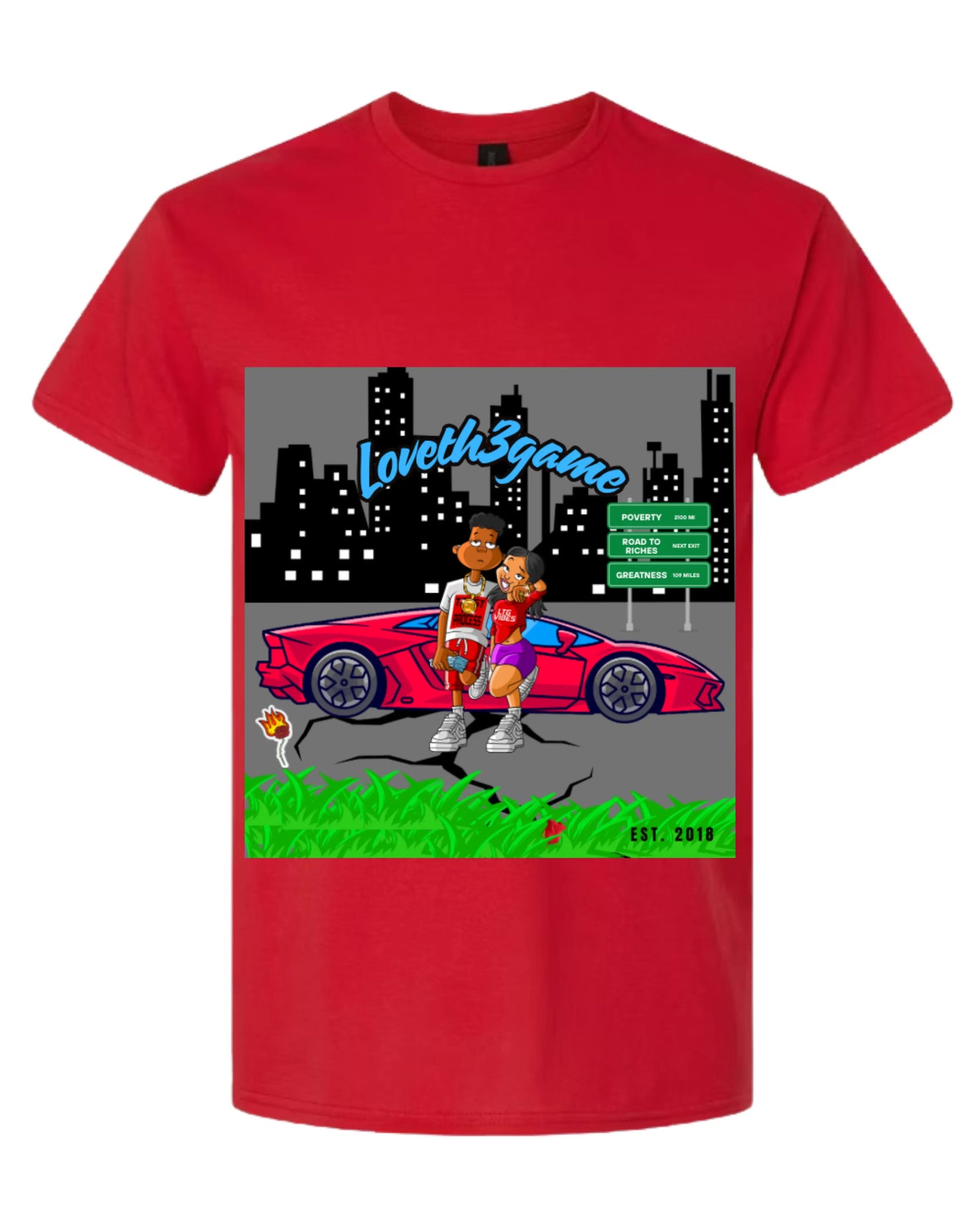 Gerald & Penny Theme T-shirt style 2 Loveth3game Clothing