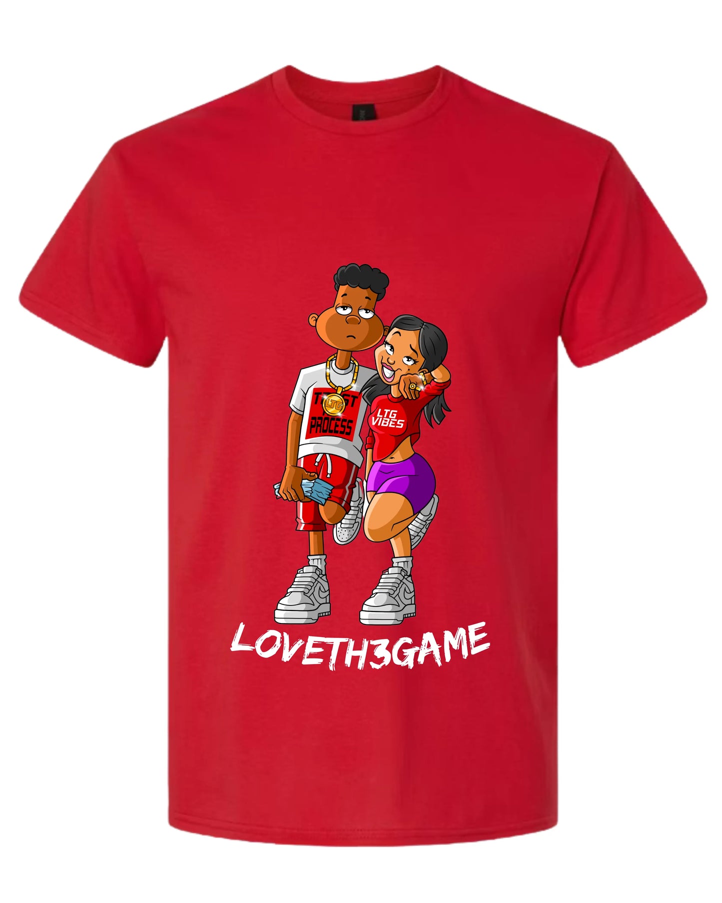 Gerald & Penny Theme T-shirt style 1 Loveth3game Clothing