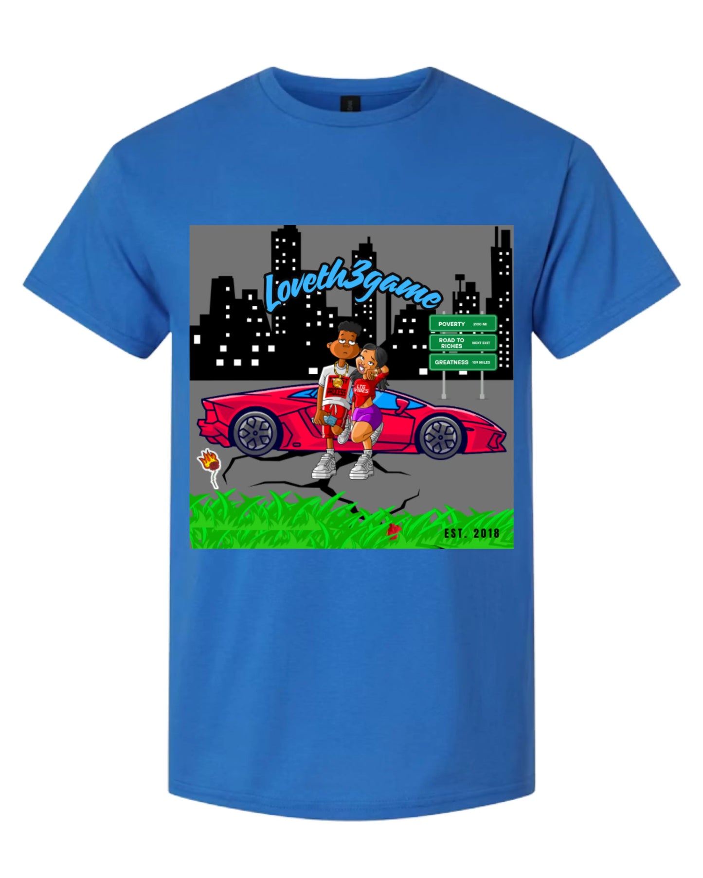Gerald & Penny Theme T-shirt style 2 Loveth3game Clothing