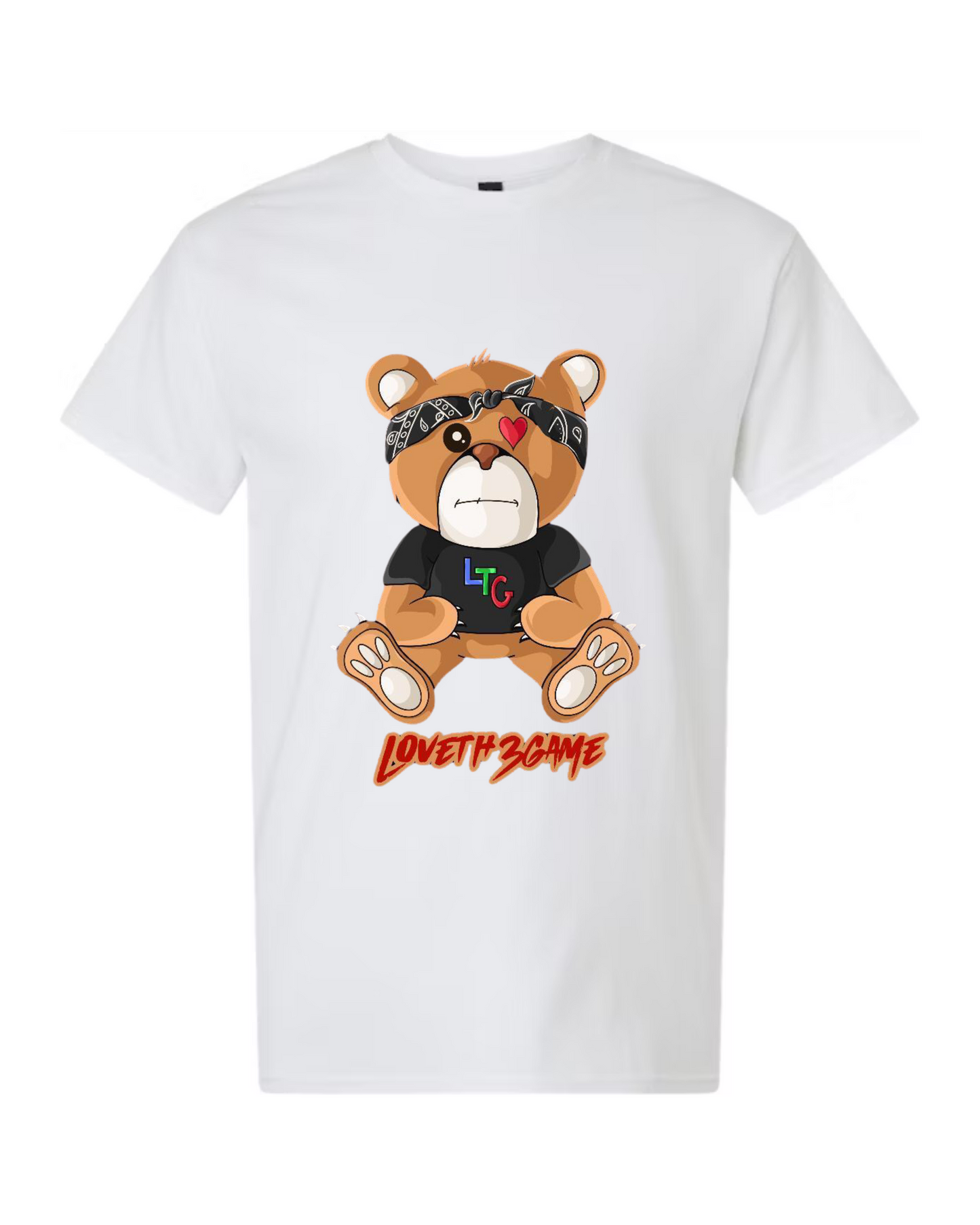 LTG Teddy Bear T-shirt Loveth3game Clothing