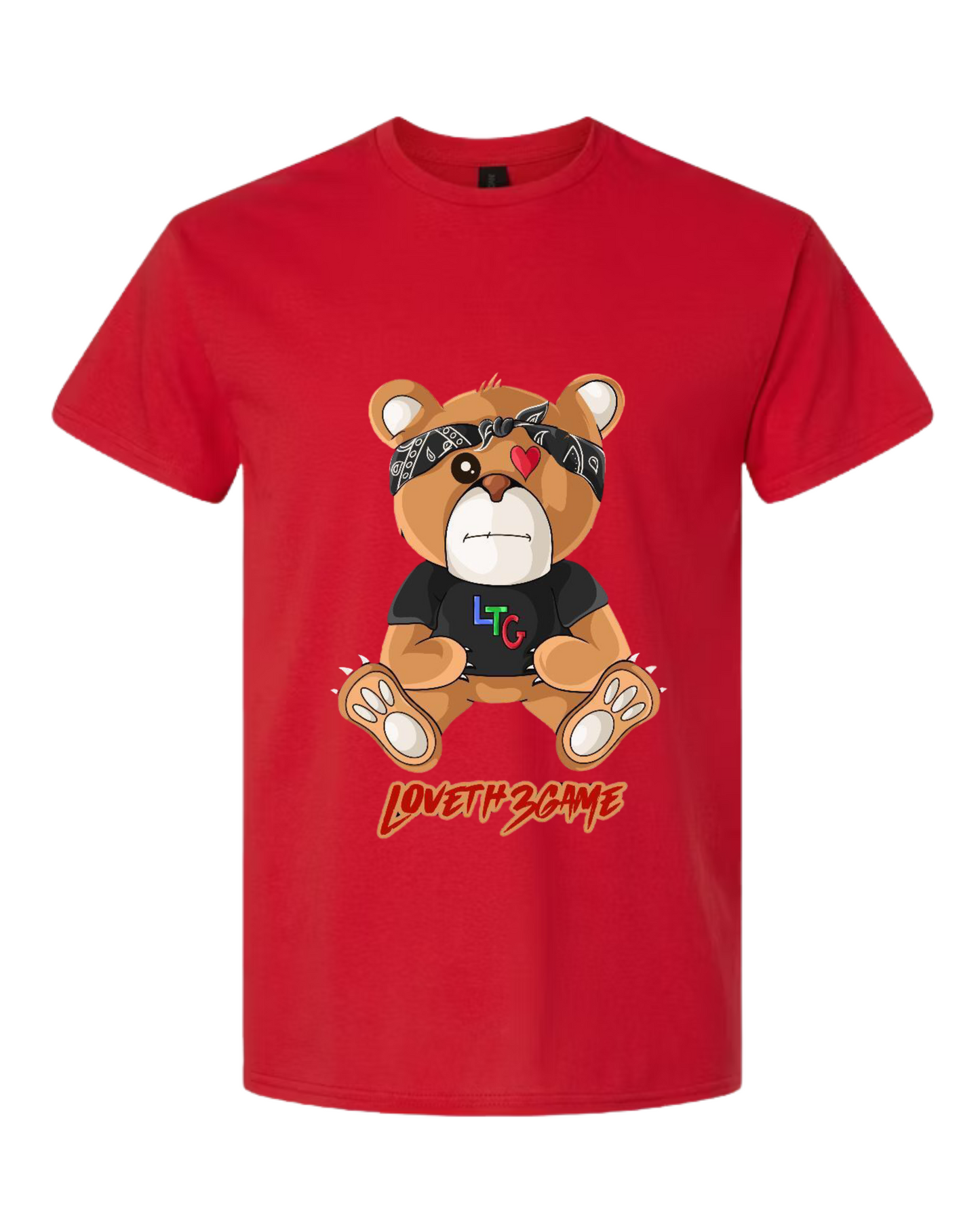 LTG Teddy Bear T-shirt Loveth3game Clothing