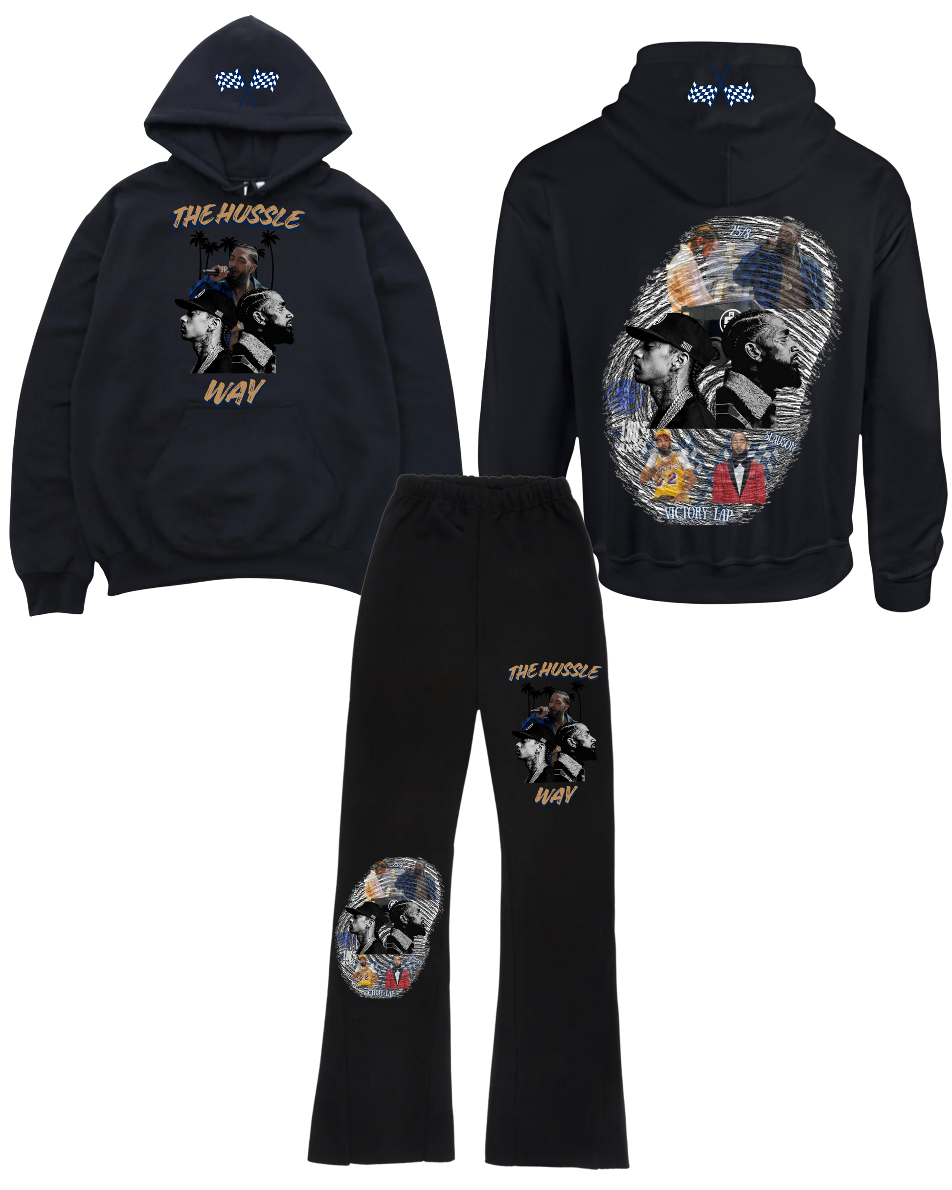 The Hussle Way Sweatsuit Loveth3game Clothing
