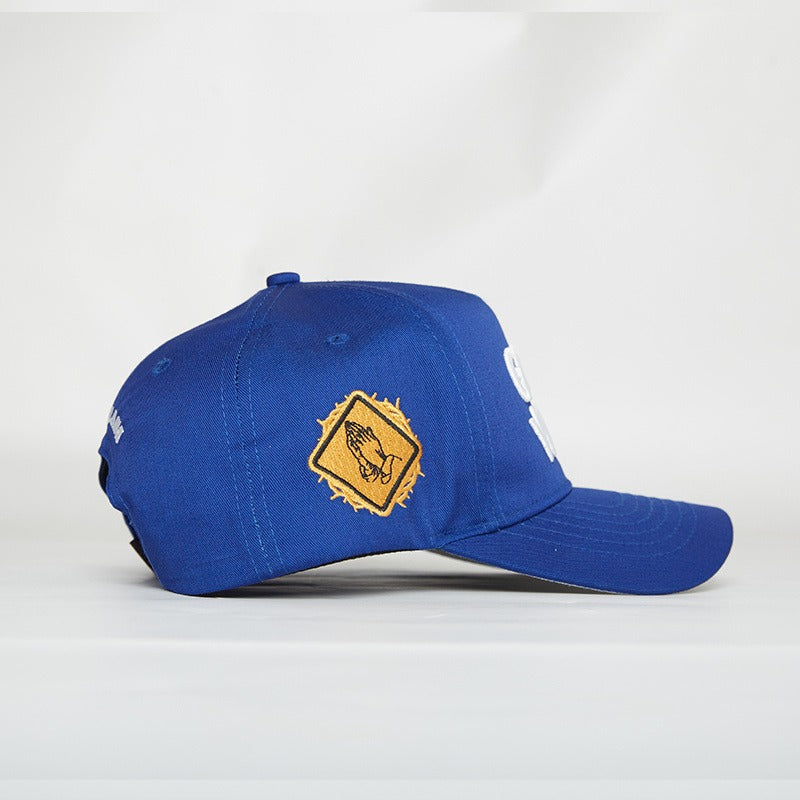 God’s Work- Signature Series Cobalt Snap-Back Proclaim Clothing.