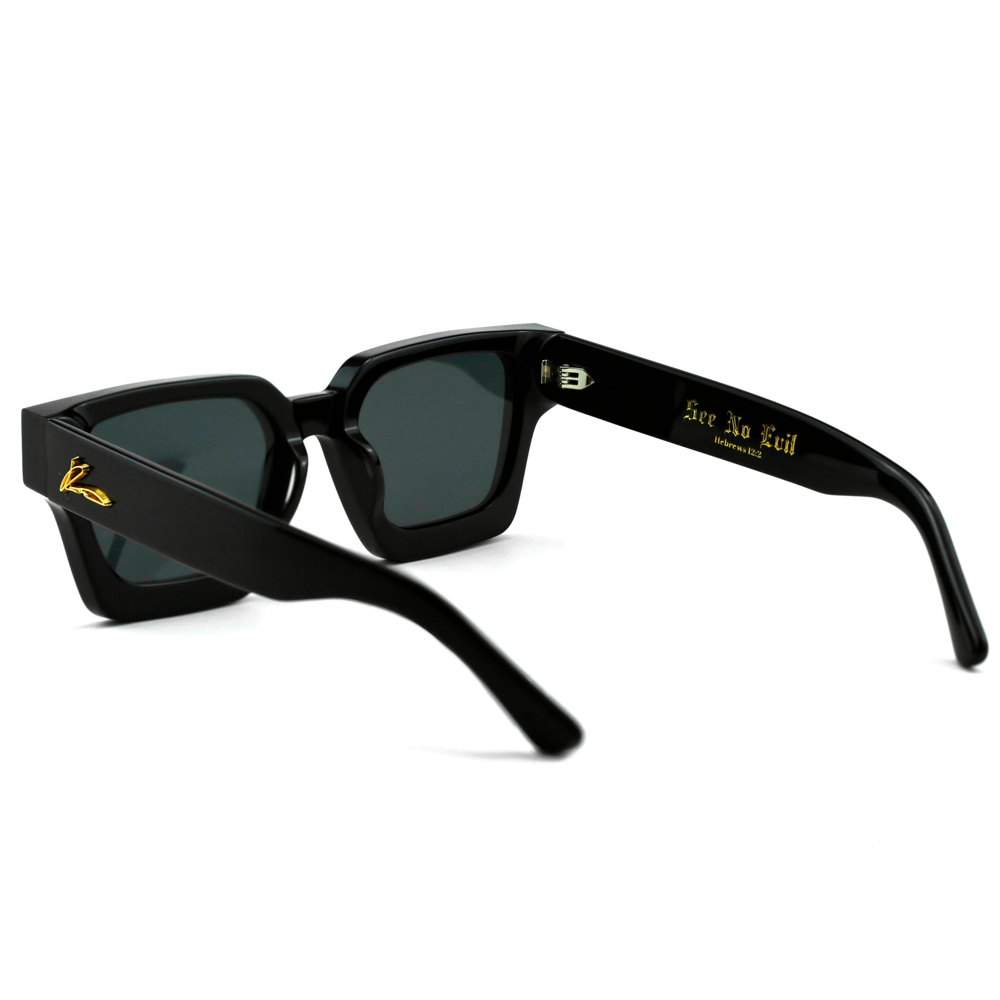 Signature Series- "See No Evil" Sunglasses  (Black) Proclaim Clothing.