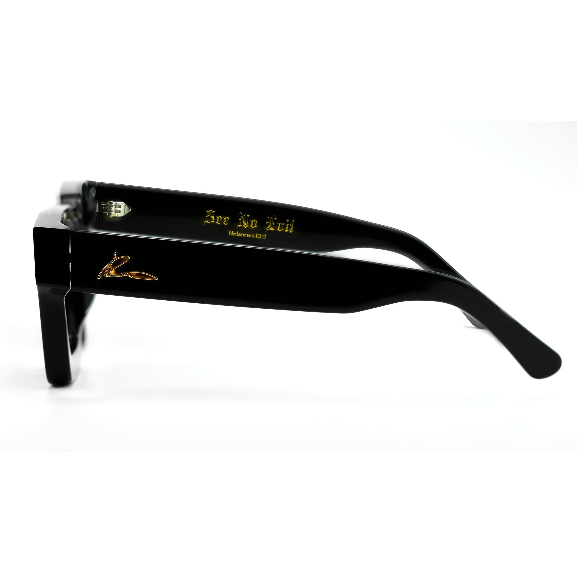Signature Series- "See No Evil" Sunglasses  (Black) Proclaim Clothing.