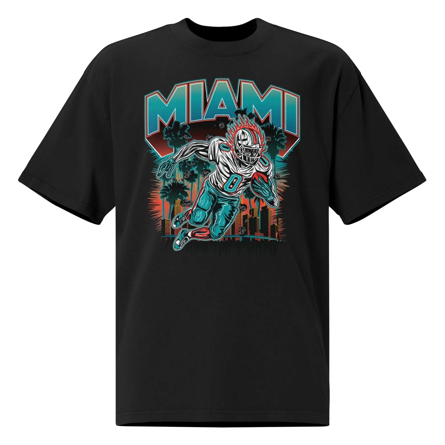 Miami City "Staple" Black T-Shirt Mercy Rule
