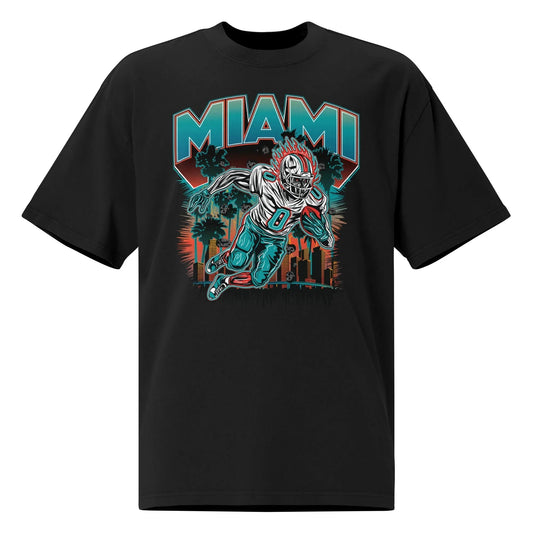 Miami City "Staple" Black T-Shirt Mercy Rule