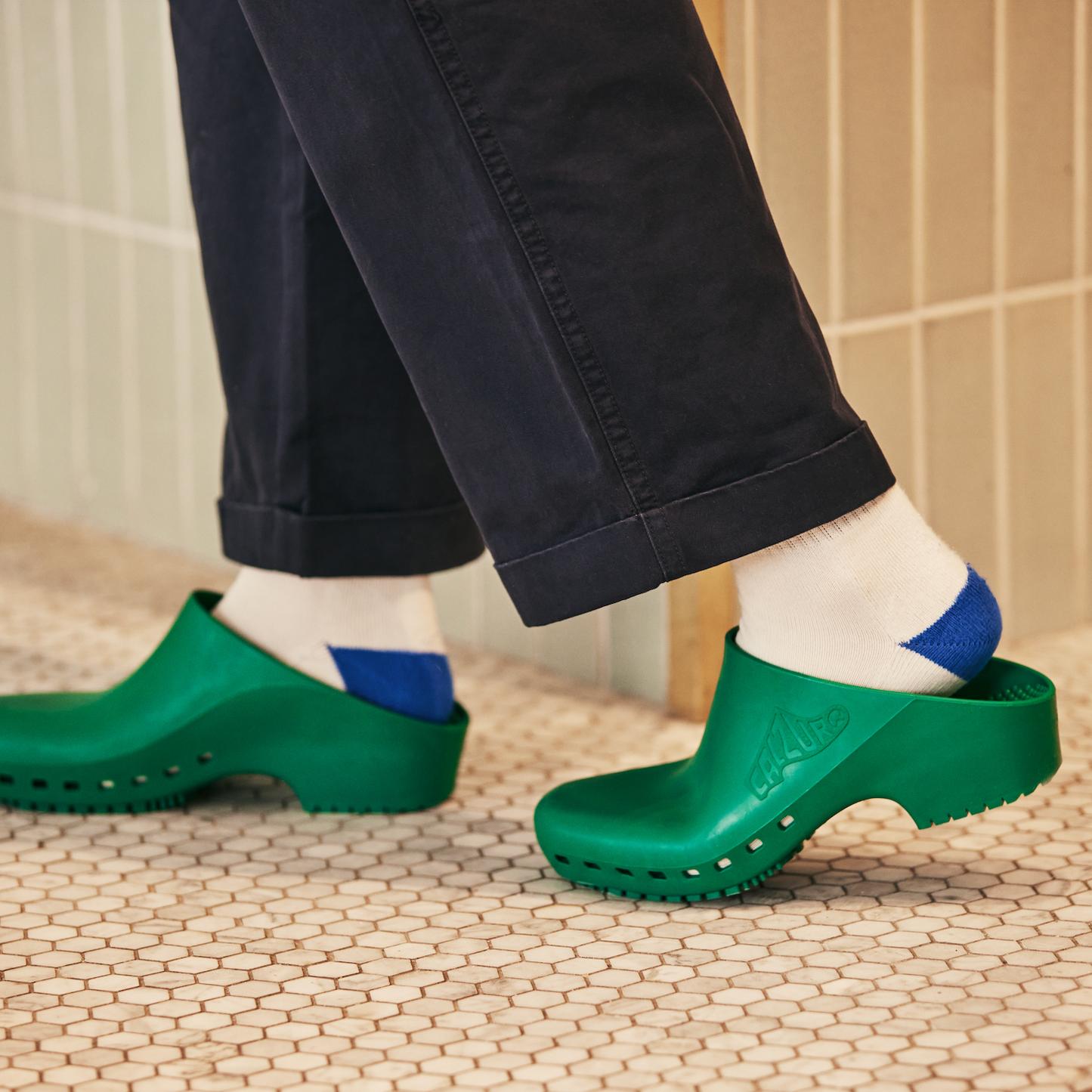Calzuro Classic Without Holes Green Calzuro