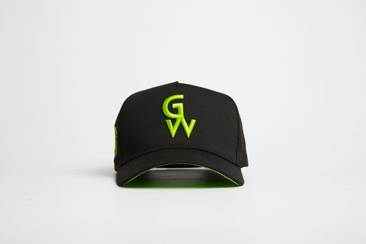 God’s Work- GW Signature Series Retro Green Snap-Back Proclaim Clothing.