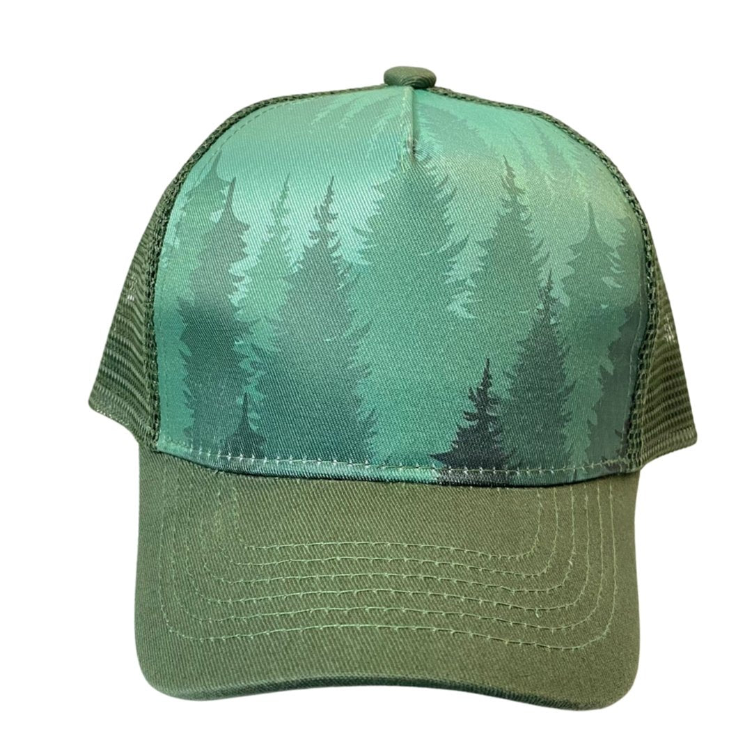 Forest Trucker Hat Wild Child Hat Co