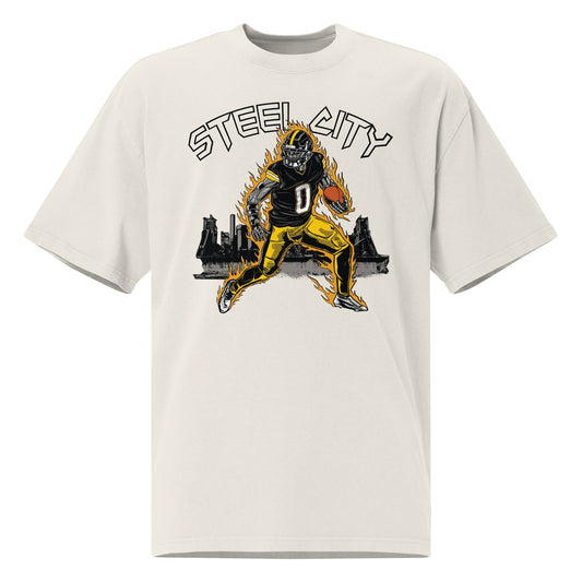 Pittsburgh City "Staple" White T-Shirt Mercy Rule