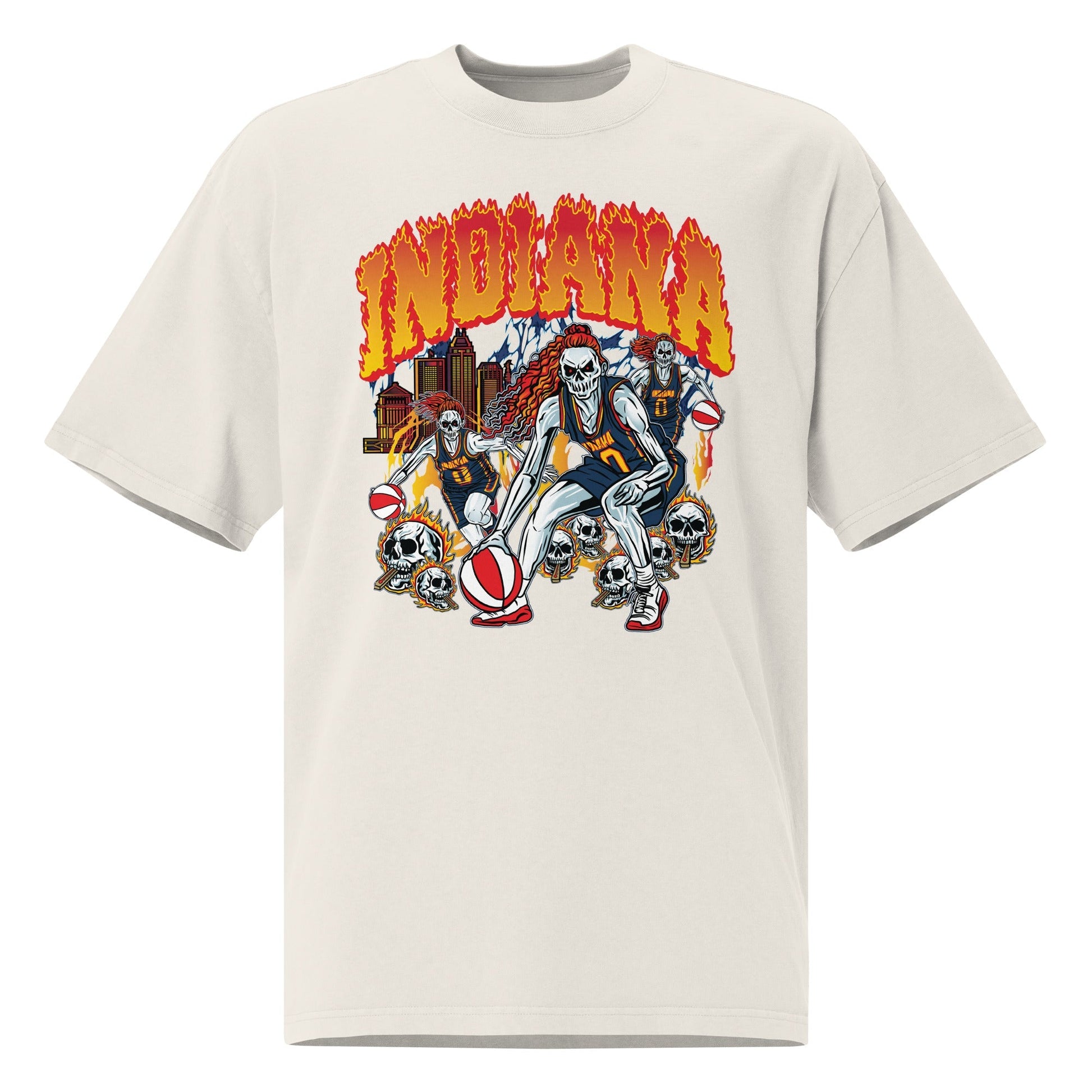 Indiana Fever "Staple" White T-Shirt Mercy Rule