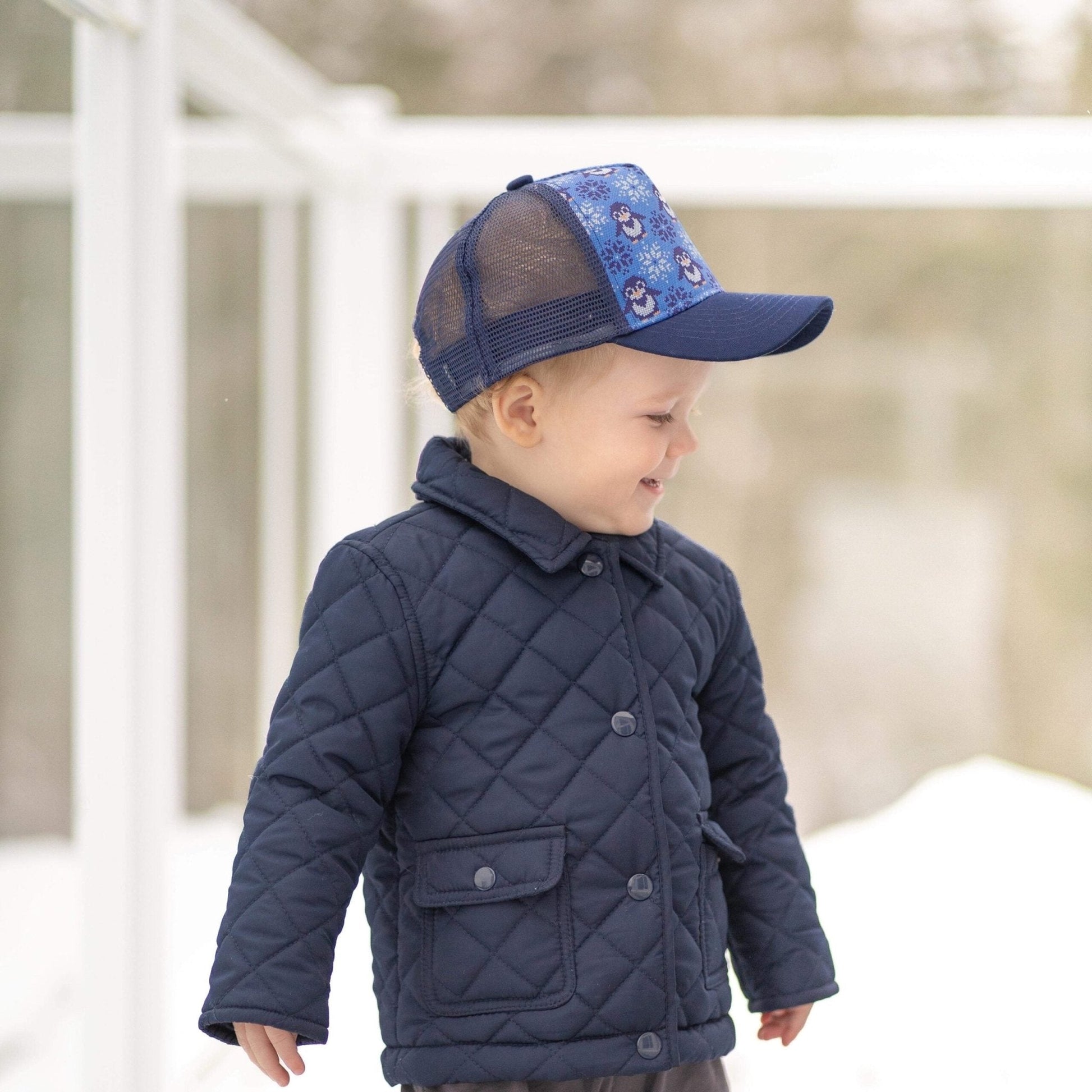 Penguin Trucker Hat Wild Child Hat Co