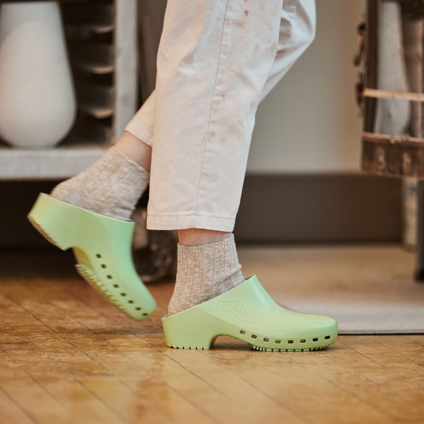 Calzuro Classic Without Holes Pistachio Calzuro