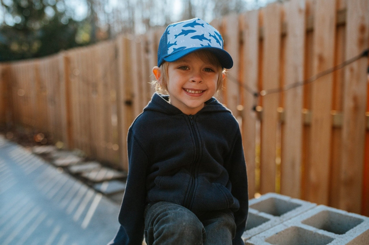 Shark Trucker Hat Wild Child Hat Co