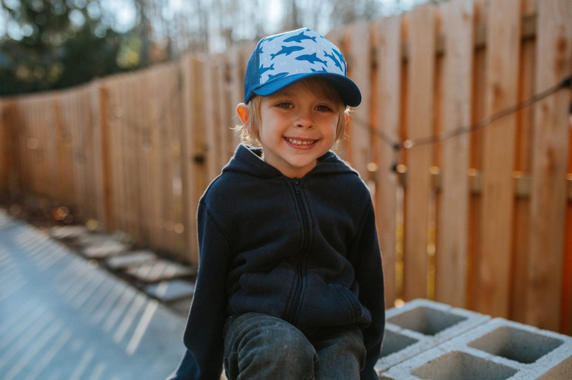 Shark Trucker Hat Wild Child Hat Co